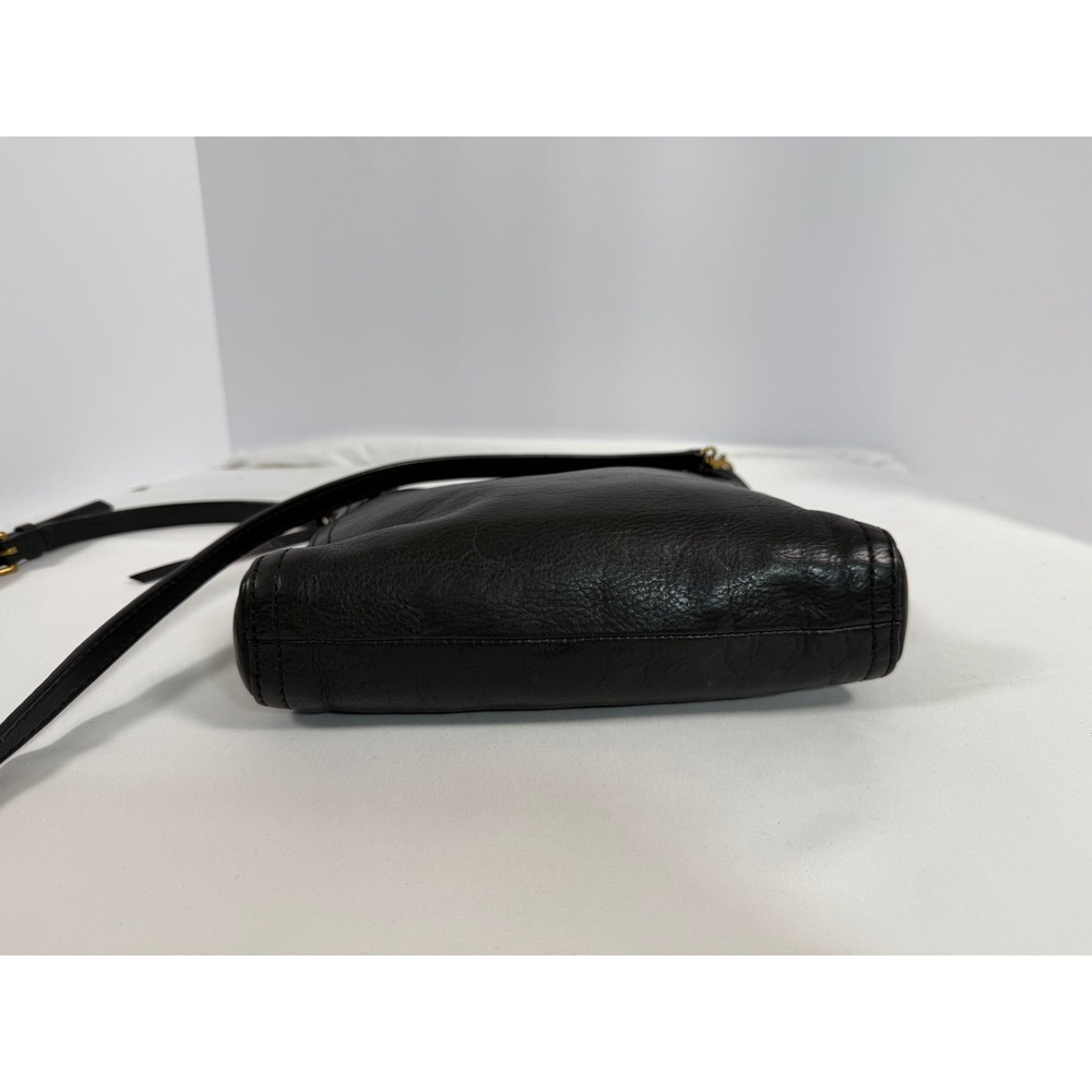 Fossil Black Leather Crossbody Bag ZB5403 Maya Small Hobo Messenger Bag - Picture 4 of 10